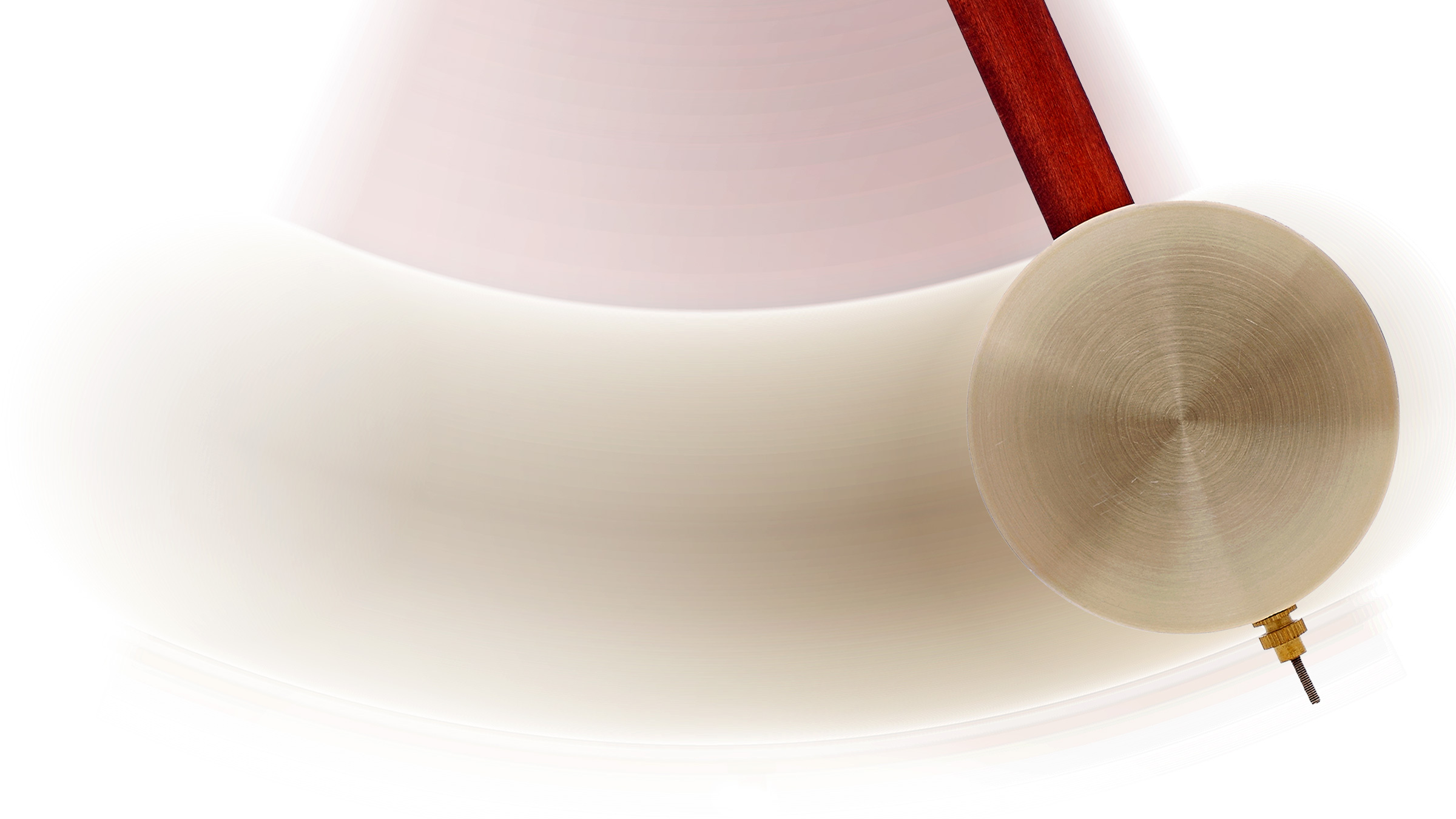 pendulum swinging to the right, illustration